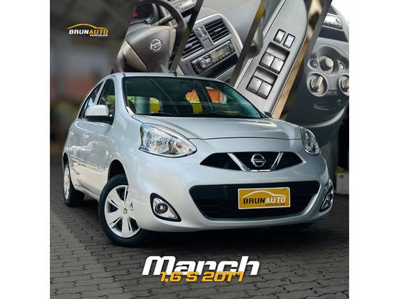 NISSAN MARCH 1.6 S 16V FLEXSTART 4P MANUAL NISSAN MARCH 1.6 S 16V FLEXSTART 4P MANUAL